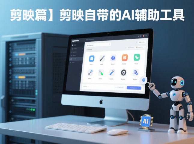 4、AI生成视频零基础入门2025,【剪映篇】剪映自带的AI辅助工具-赢政天下