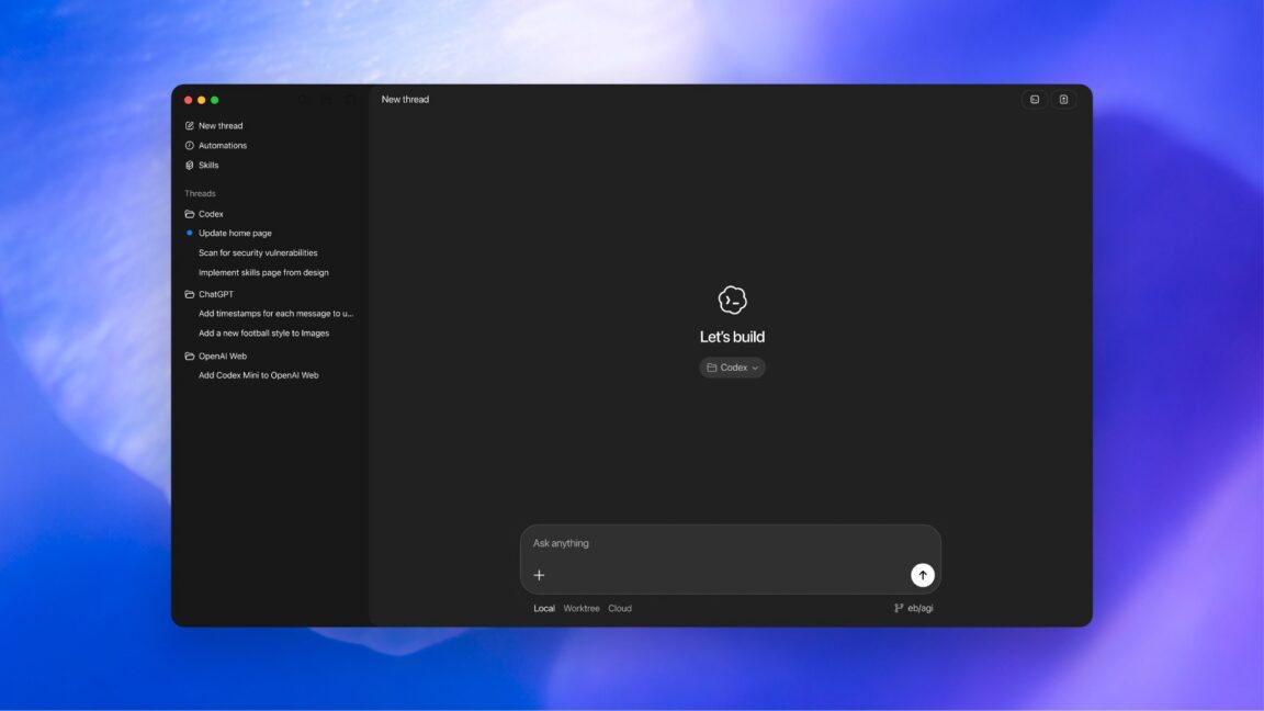 OpenAI 推出 Codex 桌面应用，加速对标 Claude Code