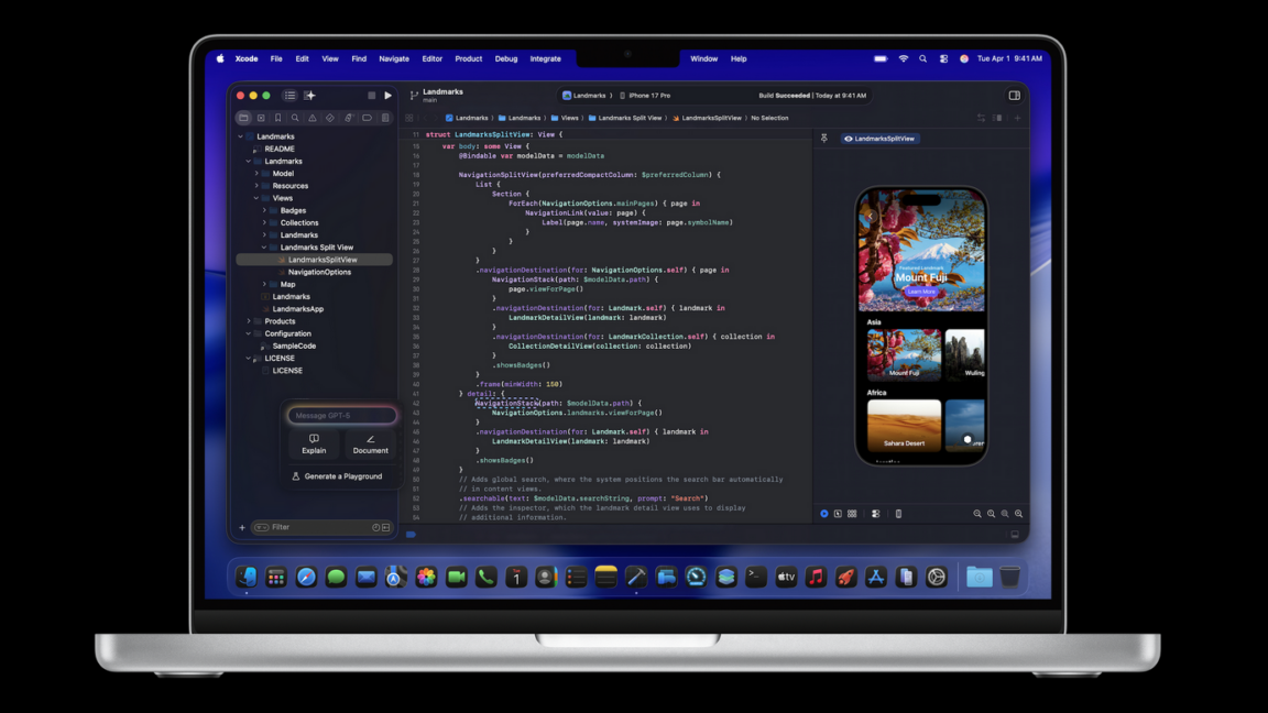 Xcode 26.3 通过MCP支持Claude、Codex等多款AI代理工具