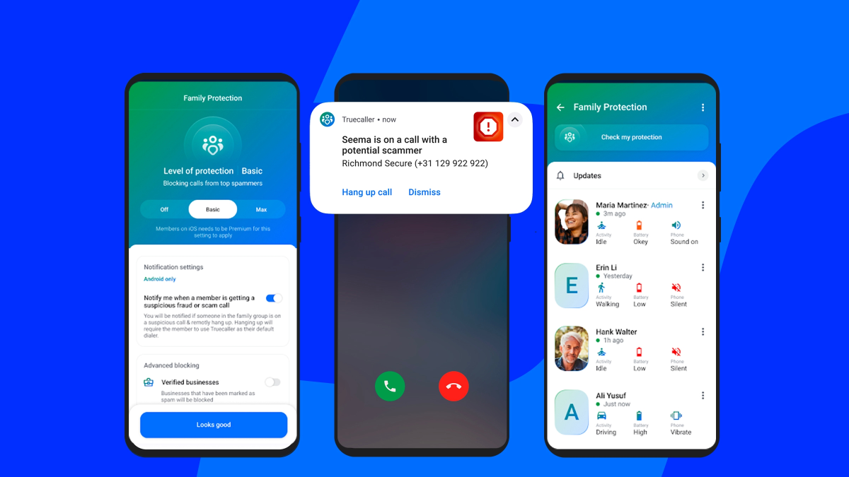 Truecaller 新功能：替家人挂断诈骗电话