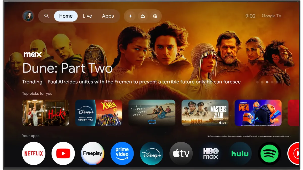Google TV 新增 Gemini 功能：体育迷实时追踪球队动态
