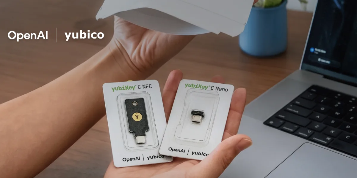 OpenAI联手Yubico强化ChatGPT账户安全，新增可选保护措施