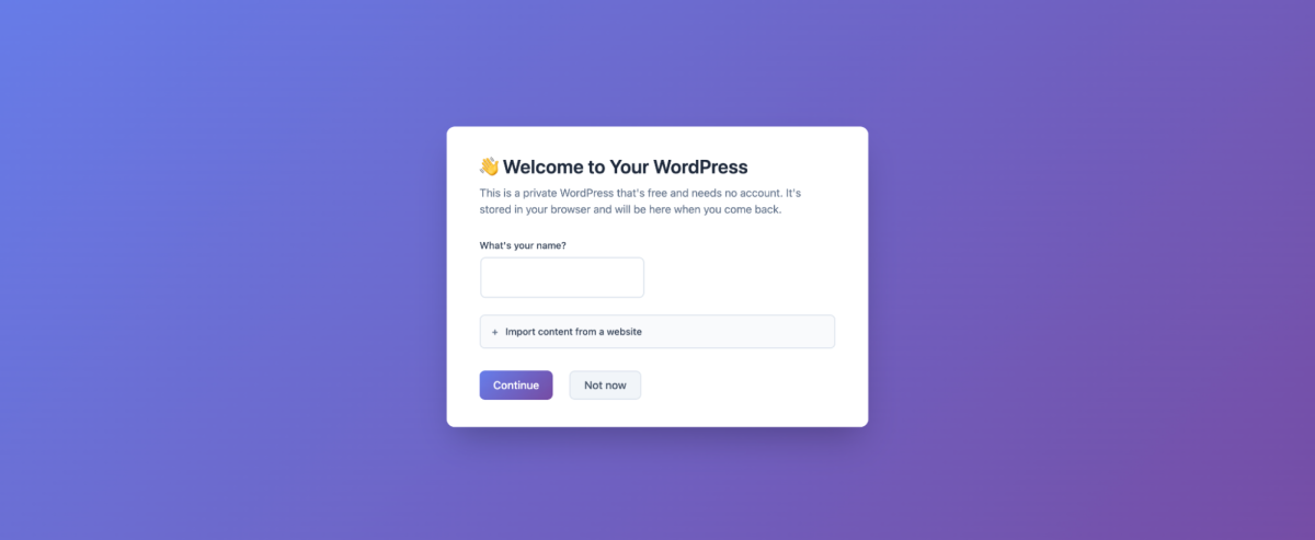 WordPress 推出浏览器私有工作空间 my.WordPress.net