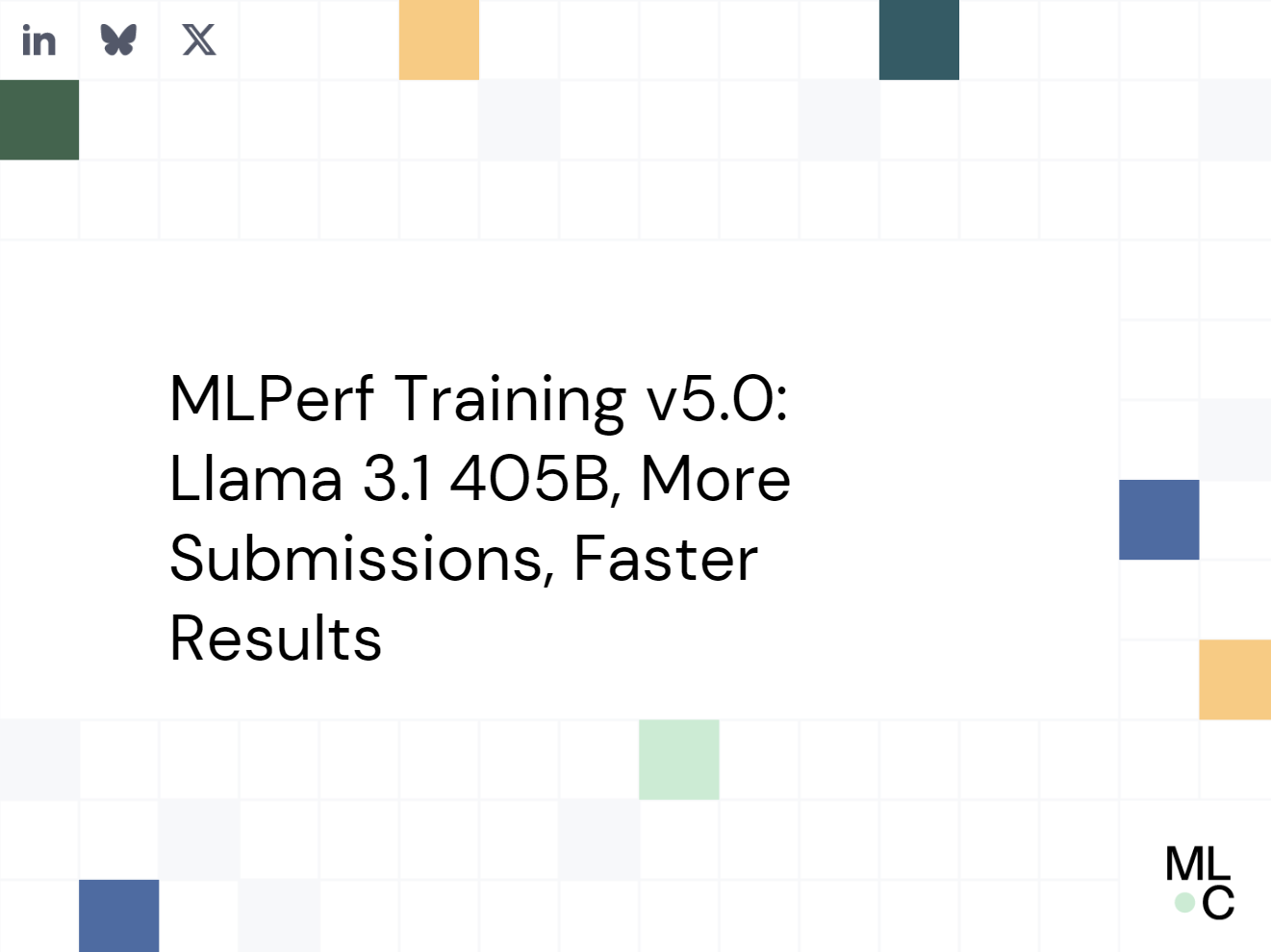 MLPerf Training v5.0基准测试结果发布