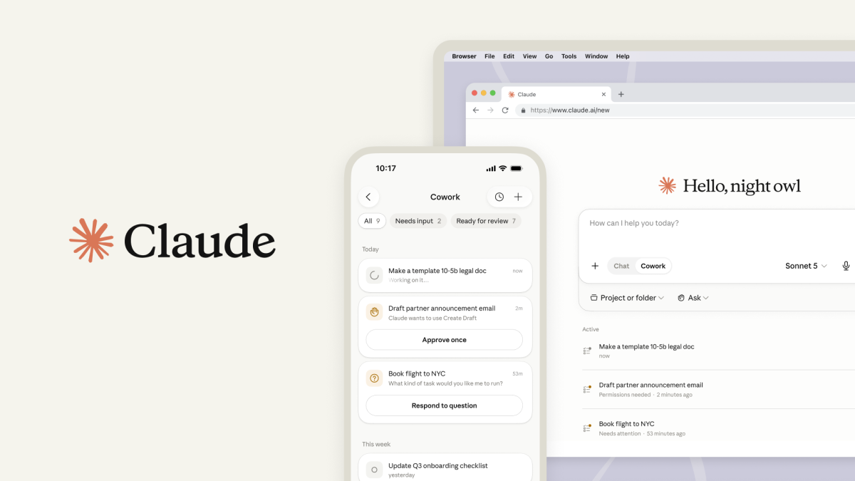 Claude Cowork 跨设备升级：手机与网页端全面打通