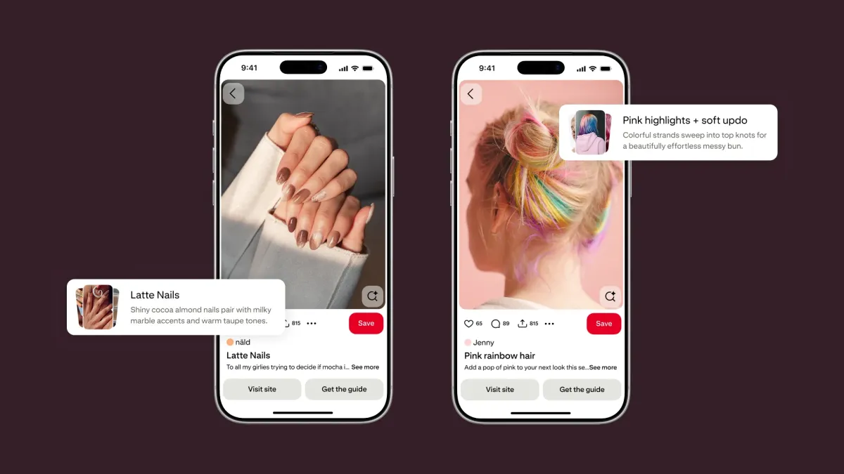 Pinterest AI美妆指南：从收藏图片到沙龙预约