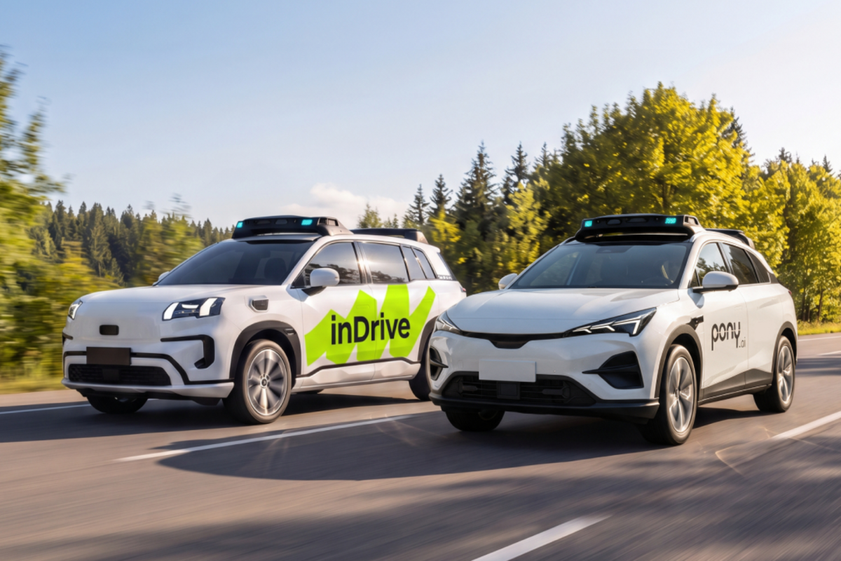 inDrive联手小马智行、英伟达，2027年在中亚测试Robotaxi